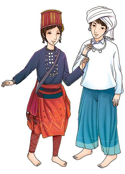云南少數民族服飾欣賞——景頗族服飾